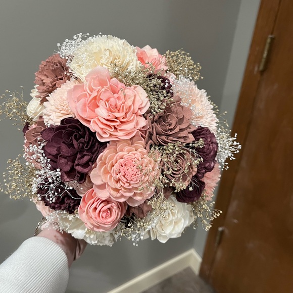 Sola wood flowers bouquet - Picture 3 of 6